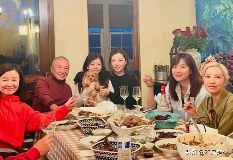 徐静蕾资料 ：晒高端泳池照，定居美国6年，已吃成胖美人