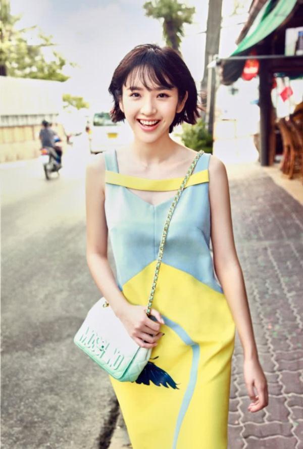 为什么唐艺昕总是剪短发?看到她长发的样子,网友:张若昀看紧点
