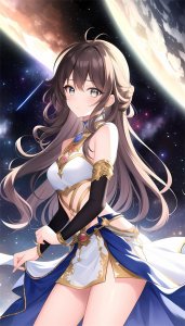 ​星空美女二次元壁纸系列（一）