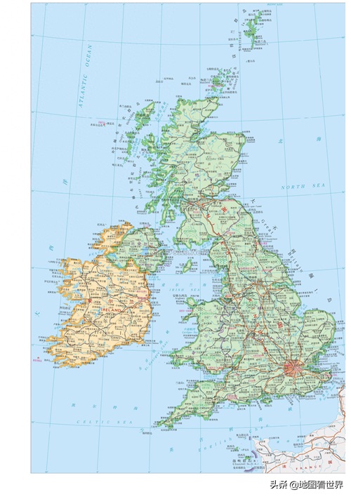 新冠肺炎疫情国家科普：英国地理概况与英国地图合集