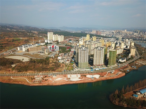 宜昌夷陵区小溪塔风光