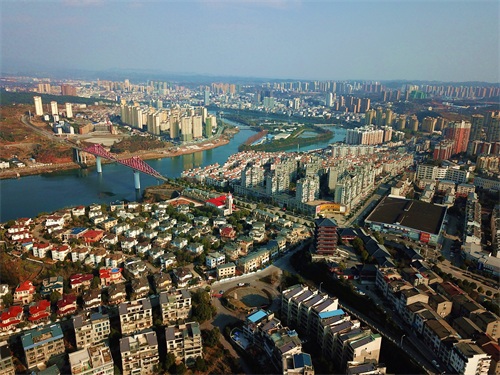 宜昌夷陵区小溪塔风光