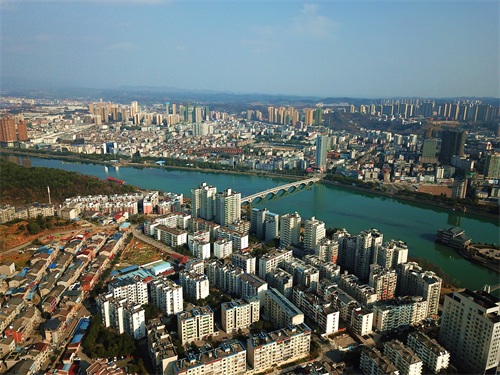 宜昌夷陵区小溪塔风光