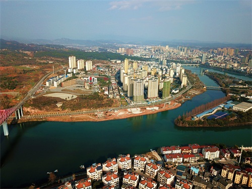 宜昌夷陵区小溪塔风光