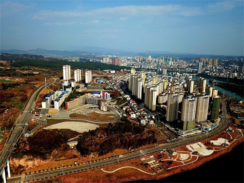 宜昌夷陵区小溪塔风光