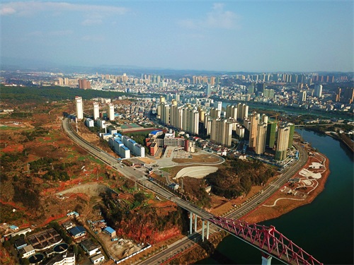 宜昌夷陵区小溪塔风光