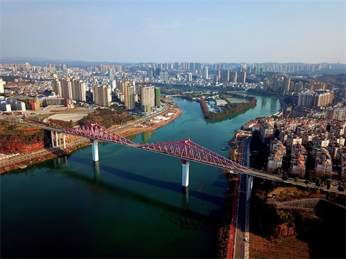 宜昌夷陵区小溪塔风光