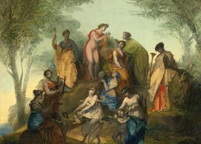 ​趣味词源muse-缪斯女神（Muses）掌管文学艺术女神