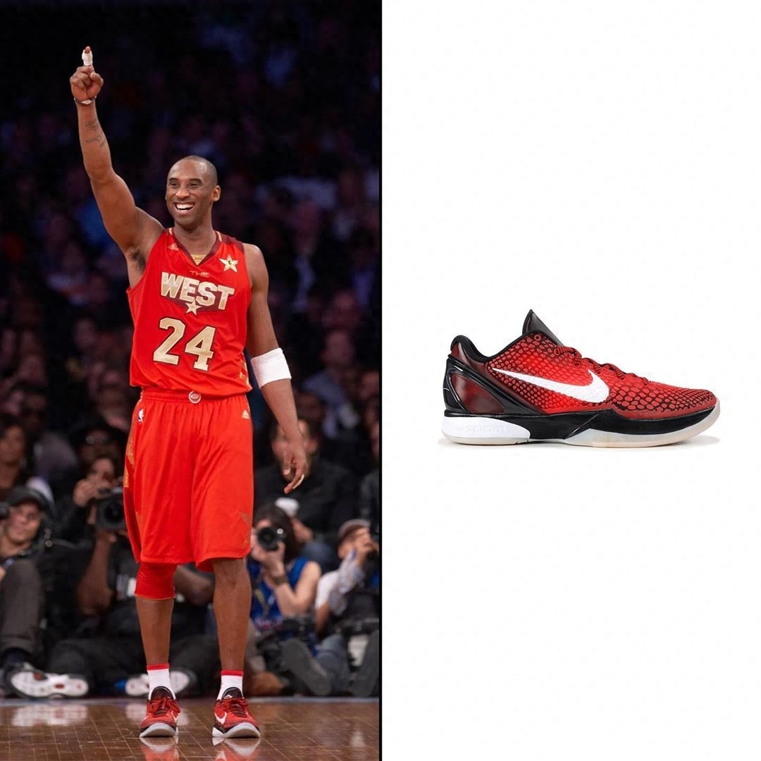 科比历年NBA全明星赛场战靴一览