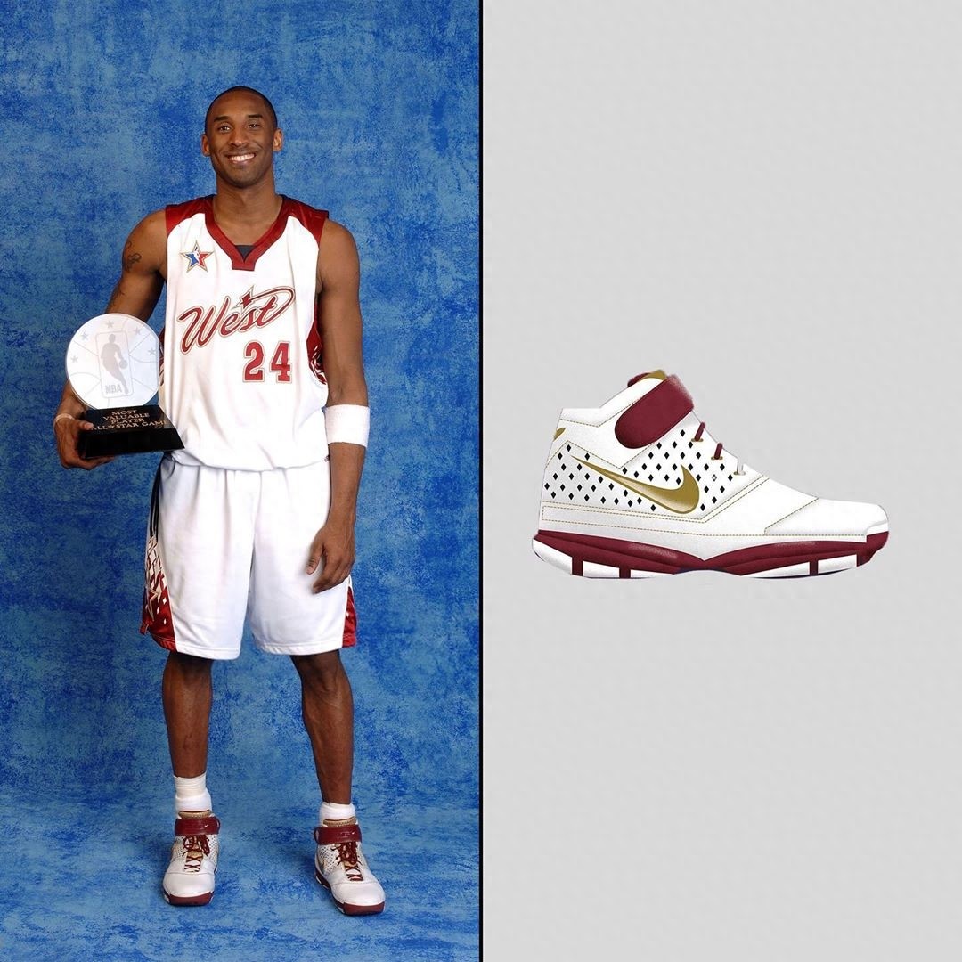 科比历年NBA全明星赛场战靴一览