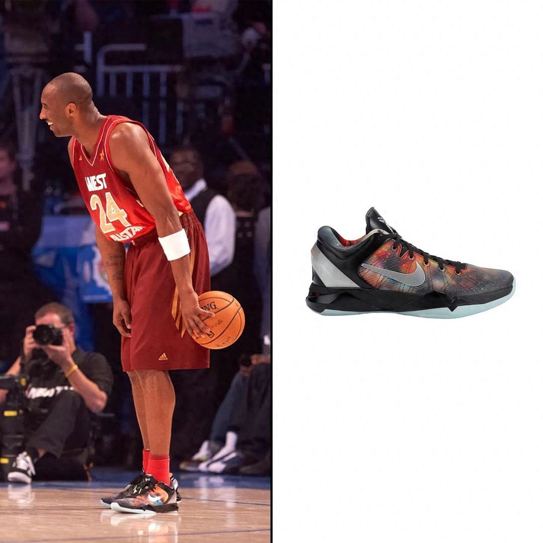 科比历年NBA全明星赛场战靴一览