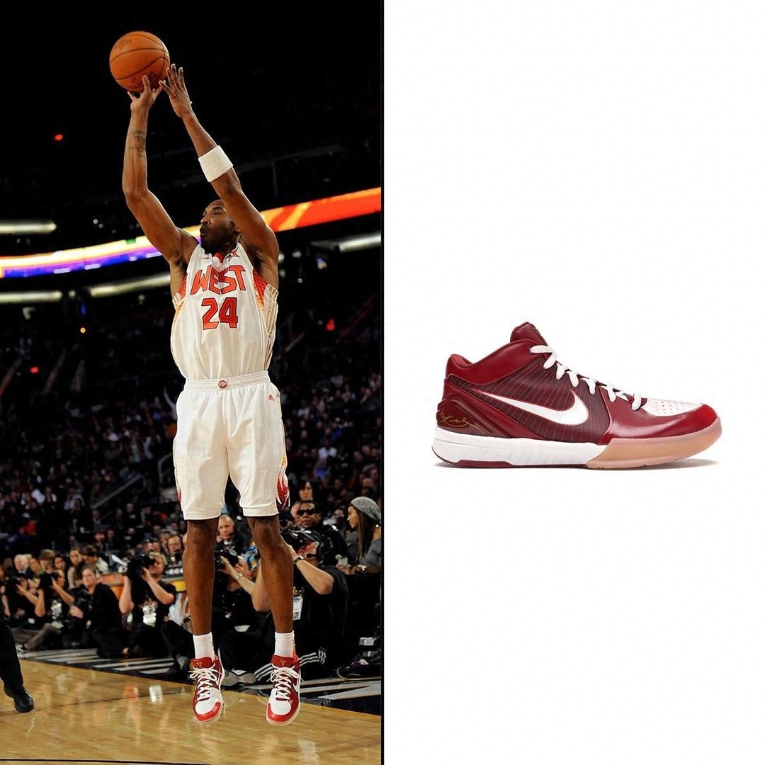 科比历年NBA全明星赛场战靴一览