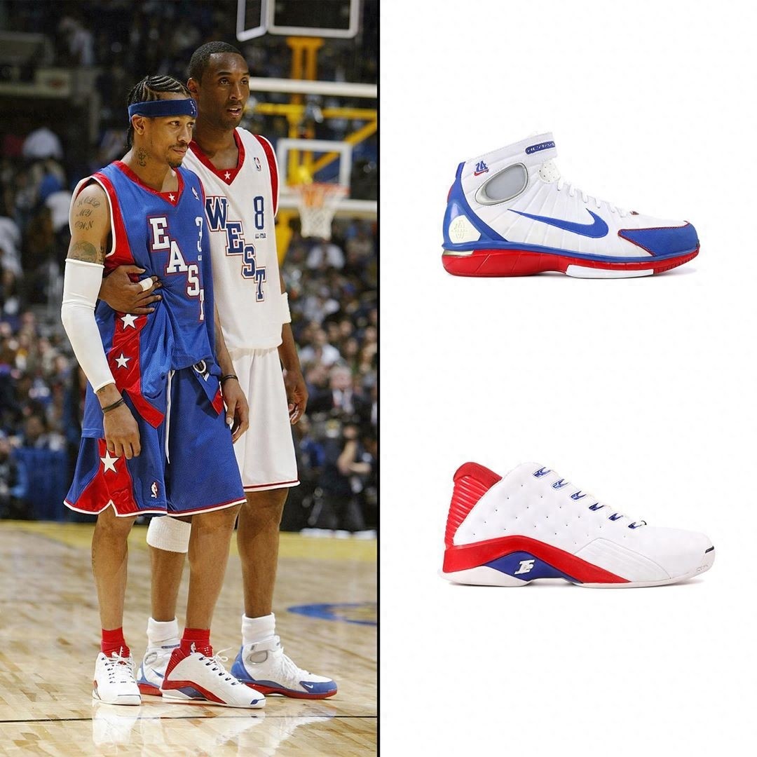 科比历年NBA全明星赛场战靴一览