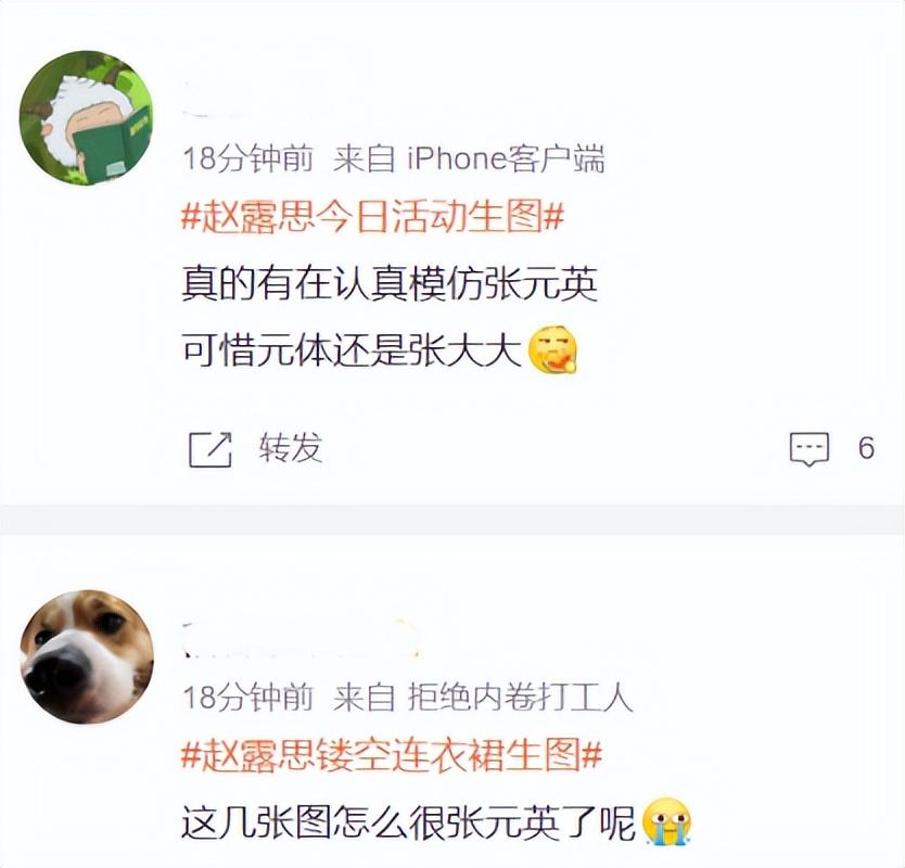 赵露思生图暴露身材比例，撞脸韩星张元英，全身照一出更加尴尬