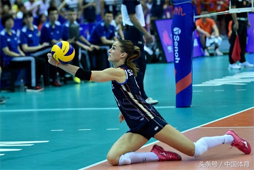 2018年世界女排联赛总决赛 中国队首轮3比1战胜荷兰队