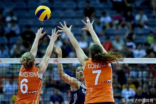 2018年世界女排联赛总决赛 中国队首轮3比1战胜荷兰队