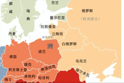 ​除了俄乌白，东欧还有哪些国家？