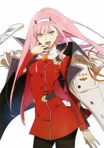 ​《DARLING in the FRANXX》：02小姐姐高清美图