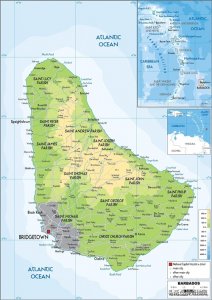​乱谈岛屿（90）巴巴多斯（Barbados）加勒比海的小岛国
