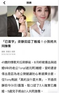 ​梁静茹 离婚(赵元同梁静茹官宣离婚！是哪一年?)