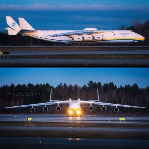 ​开启看飞机模式，俄军空中“怪物”，世界最大运输机安22来了