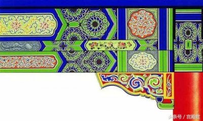 ​涨知识：一分钟教你看懂宫殿彩绘之“旋子彩绘”是个啥
