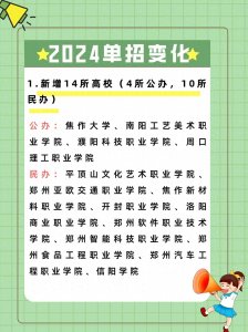 ​官宣：2024单招3大变化！最终结论可能深刻影响考生录取结果
