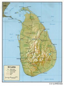 ​地图上的那些岛屿（8）斯里兰卡(Sri_Lanka)
