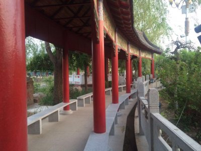 ​夕阳下的三农博览园——新民唯一4A级景区