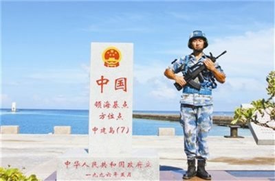​西沙中建岛，曾经寸草不生，如今变身海上超级绿岛