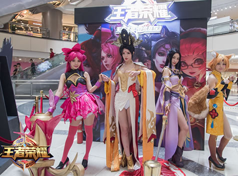 王者荣耀女角色cosplay 美女cos王者荣耀英雄