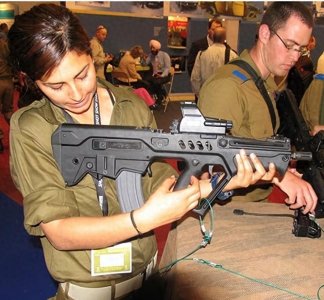 ​以色列人手中的“近战利器”——塔沃尔“X95”自动步枪