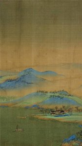 ​王希孟笔下的《千里江山图》，江南地区的自然之美