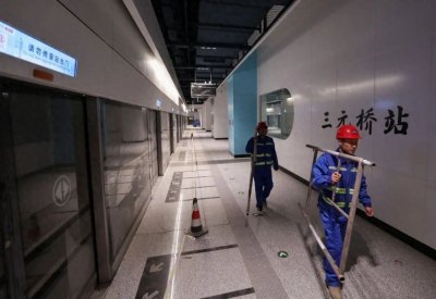​“地下北三环”12号线年内开通，三元桥站将现“京桥涟影”