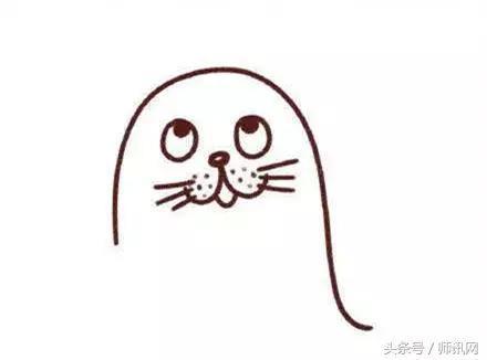 师讯网推荐——儿童简笔画5款可爱小动物简单画法图解