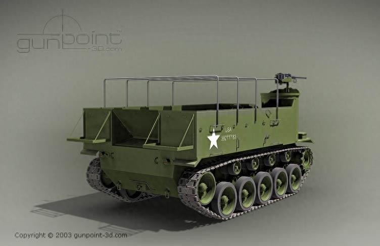 「转载」二战重兵器大全3D图(美国篇)