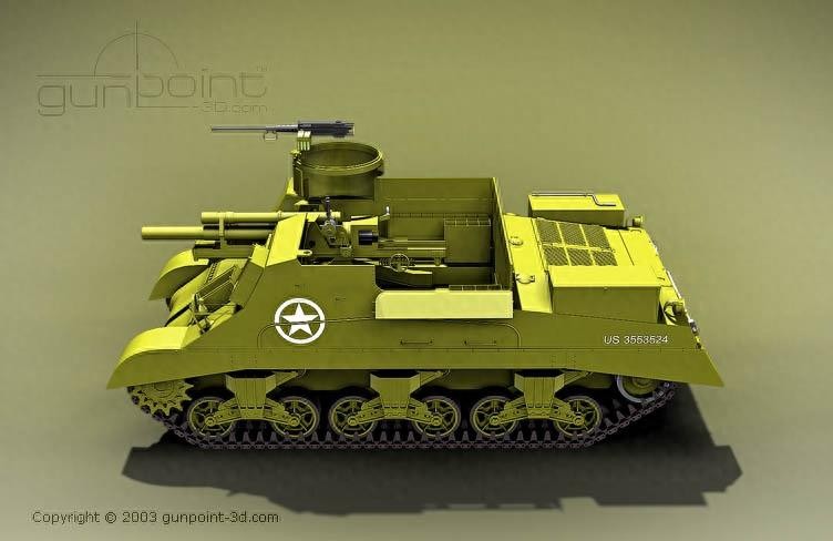 「转载」二战重兵器大全3D图(美国篇)