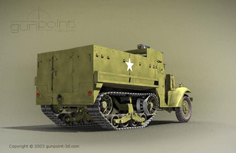 「转载」二战重兵器大全3D图(美国篇)