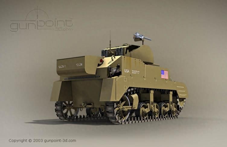 「转载」二战重兵器大全3D图(美国篇)