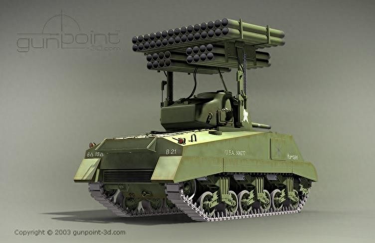 「转载」二战重兵器大全3D图(美国篇)