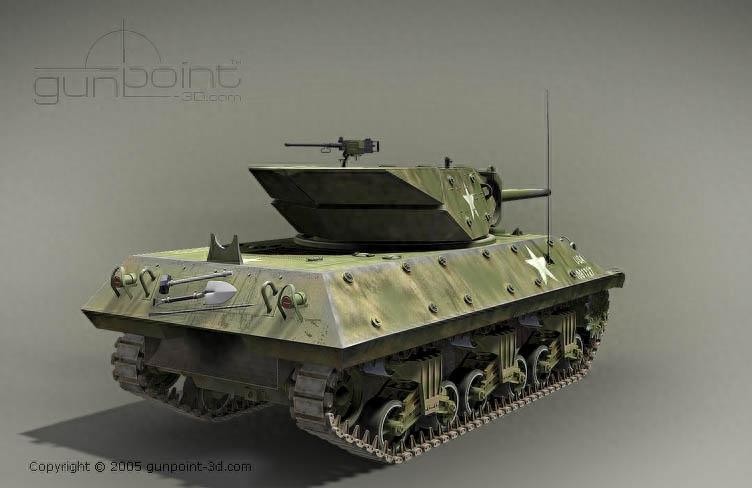 「转载」二战重兵器大全3D图(美国篇)