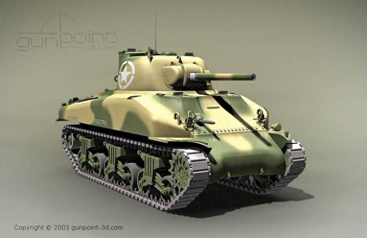 「转载」二战重兵器大全3D图(美国篇)