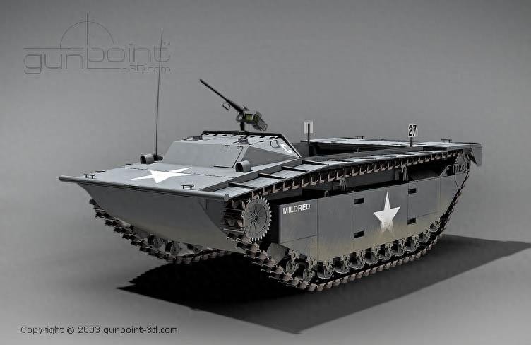 「转载」二战重兵器大全3D图(美国篇)