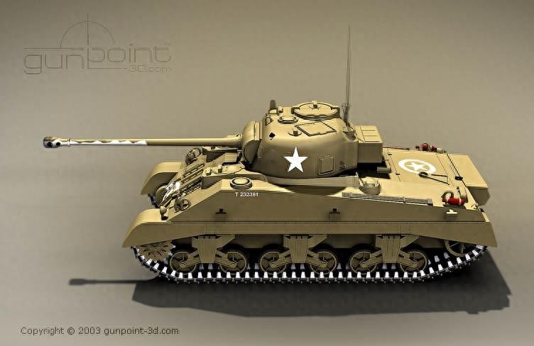 「转载」二战重兵器大全3D图(美国篇)