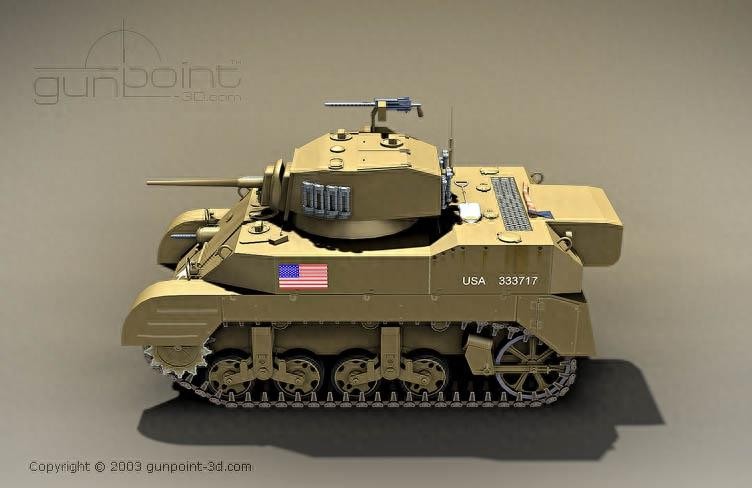 「转载」二战重兵器大全3D图(美国篇)