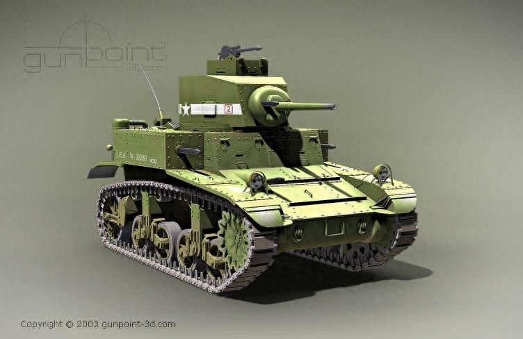 「转载」二战重兵器大全3D图(美国篇)