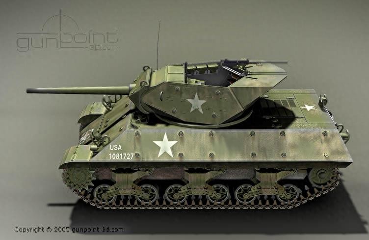 「转载」二战重兵器大全3D图(美国篇)