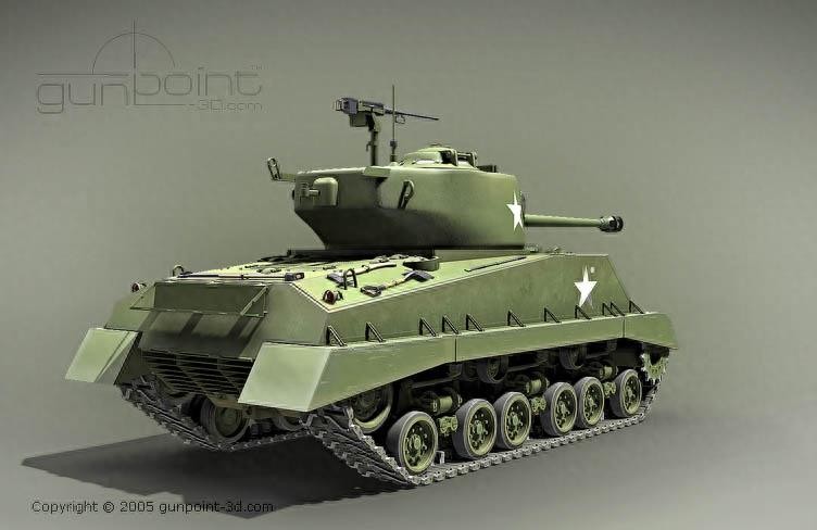 「转载」二战重兵器大全3D图(美国篇)