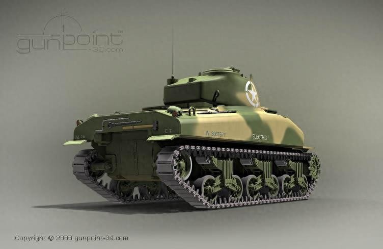 「转载」二战重兵器大全3D图(美国篇)