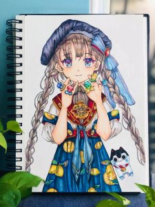 ​马克笔画教学——动漫人物系列